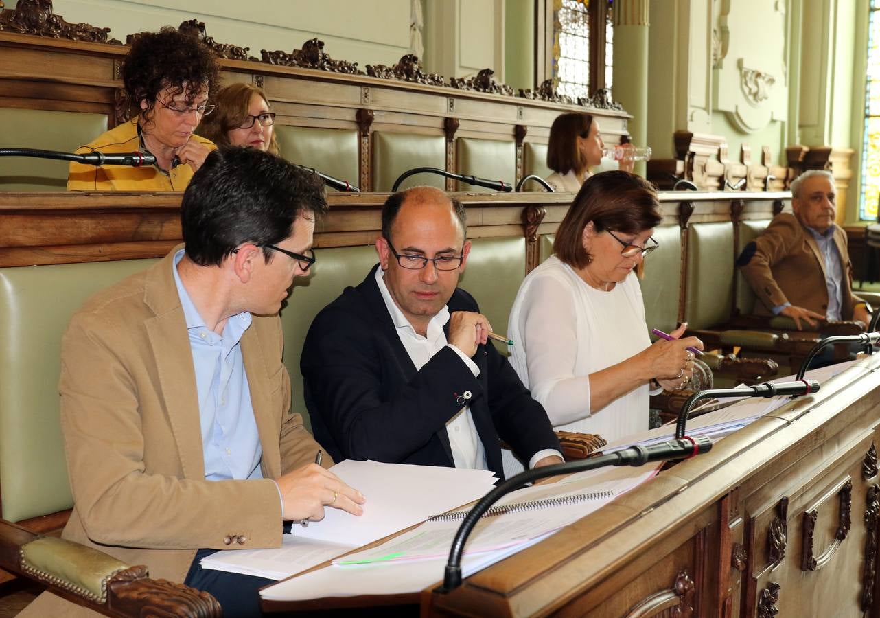 El conocido como tripartito en el Ayuntamiento de Valladolid ha marcado esta mañana sus diferencias tras casi cuatro años de Gobierno, en el último pleno ordinario del mandato, a veinte días escasos de la cita con las urnas