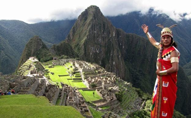 Ruinas de Machu Pichu (Perú).