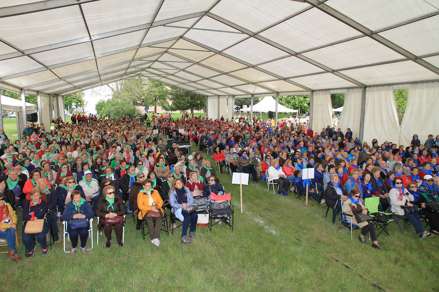 Fotos: Encuentro de participantes en las aulas de manualidades de la Diputación de Segovia.