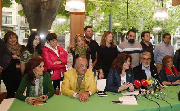 Presentación de la candidatura de Vox.