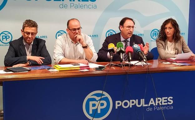 Facundo Pelayo, Luis Miguel Cárcel, Alfonso Polanco y Raquel Martín.