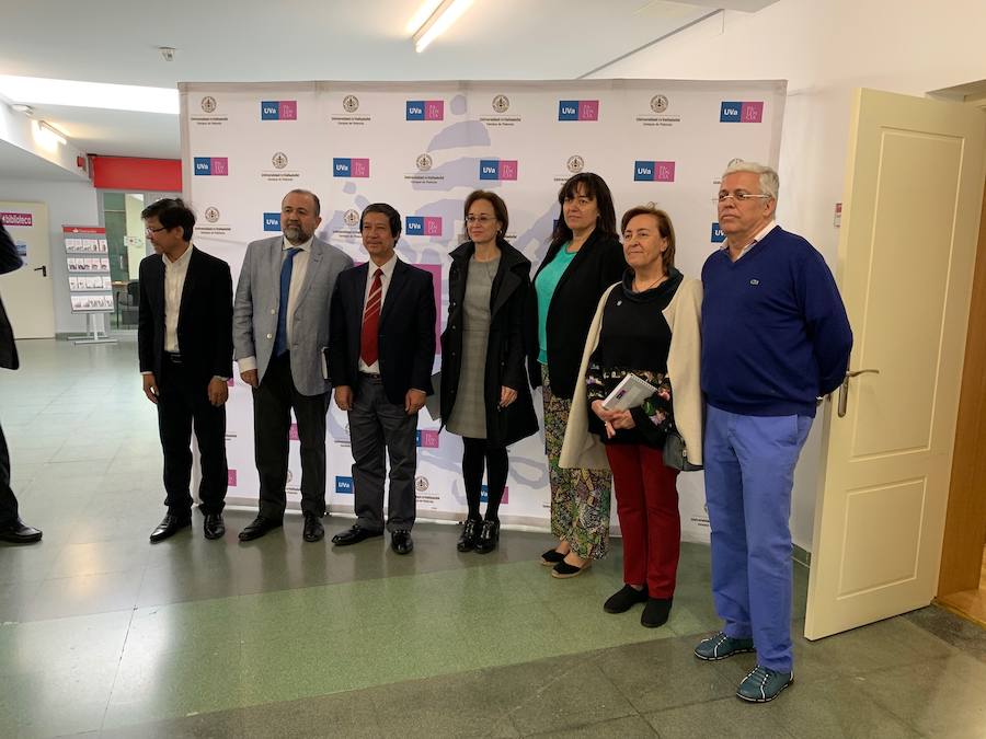 Fotos: Palencia recibe a la Universidad Nacional de Vietnam