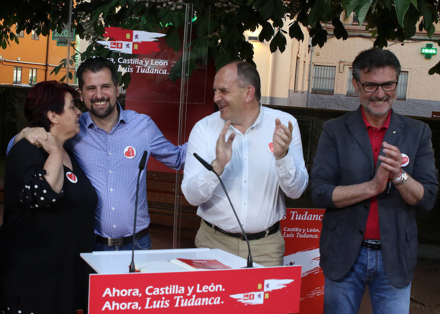 Fotos: Luis Tudanca arropa a los candidatos del PSOE en Segovia