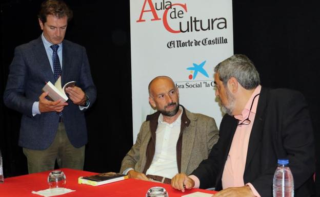 Francisco Javier Expósito, en el Aula de Cultura. 