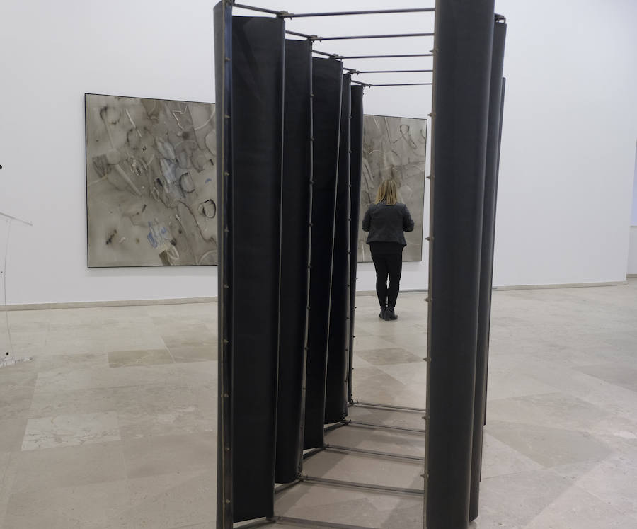 Fotos: Exposición de la obra de José Díaz y Ángeles Marcos en el Patio Herreriano