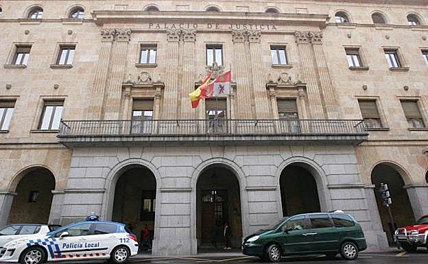 Fachada de la Audiencia Provincia de Salamanca.