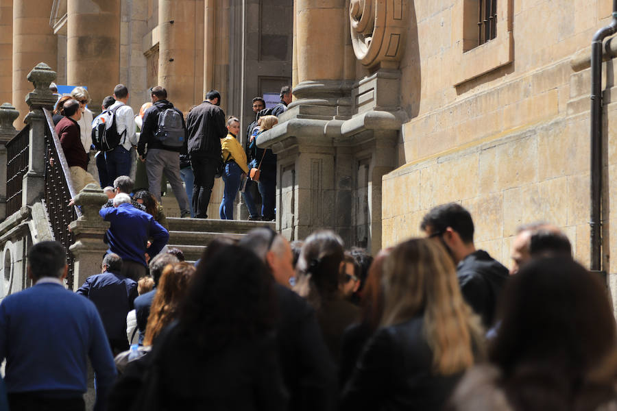 Fotos: Colas en el Día de los Museos en Salamanca