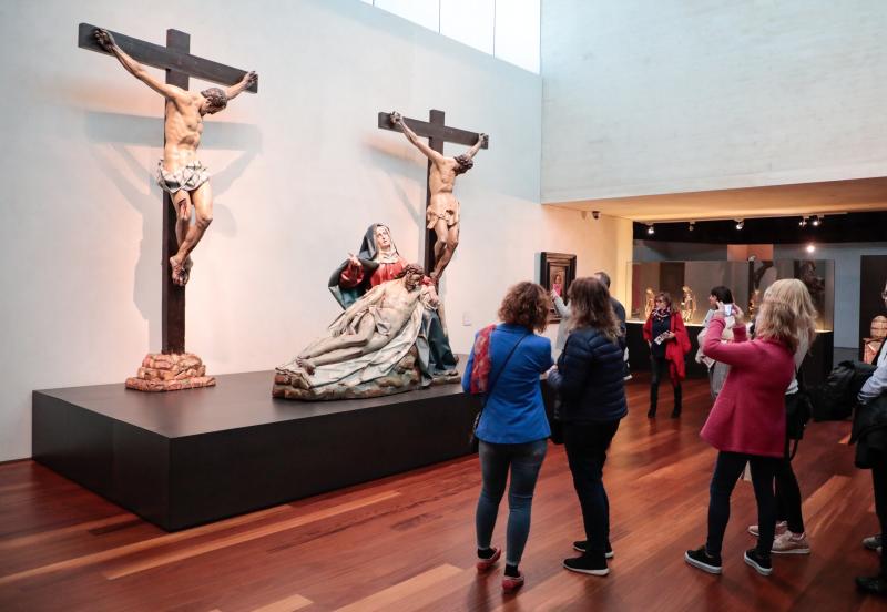 Los vallisoletanos han disfrutado este sábado gratis del Museo Nacional de Escultura, del Patio Herreriano, del Museo de Valladolid y del Museo de la Ciencia, entre otros