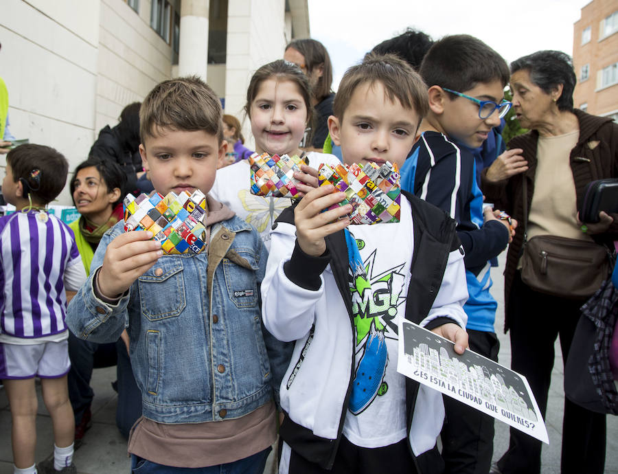 Fotos: Taller de reciclaje y plantación de macetas en La Rondilla