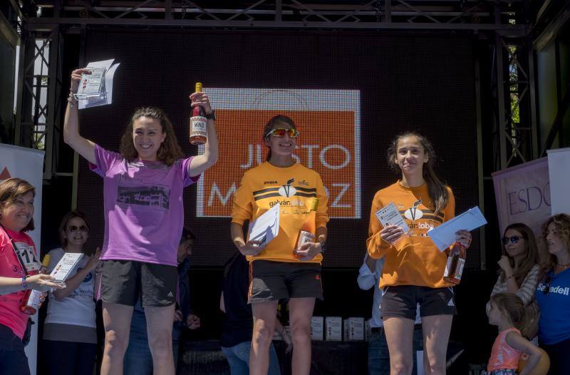 El Campo Grande se tiñó ayer de rosa para disfrutar de la tercera Carrera y Marcha de las Mujeres, que organizó El Norte de Castilla. El triunfo individual fue para Andrea Román (190), pero la clasificación general fue para todas las mujeres.