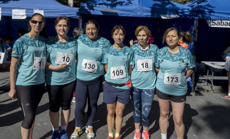 El Campo Grande se tiñó ayer de rosa para disfrutar de la tercera Carrera y Marcha de las Mujeres, que organizó El Norte de Castilla. El triunfo individual fue para Andrea Román (190), pero la clasificación general fue para todas las mujeres.