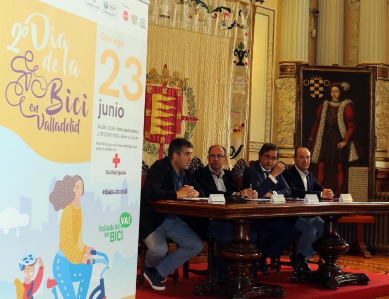 Fotos: Presentación del Día de la Bici en Valladolid