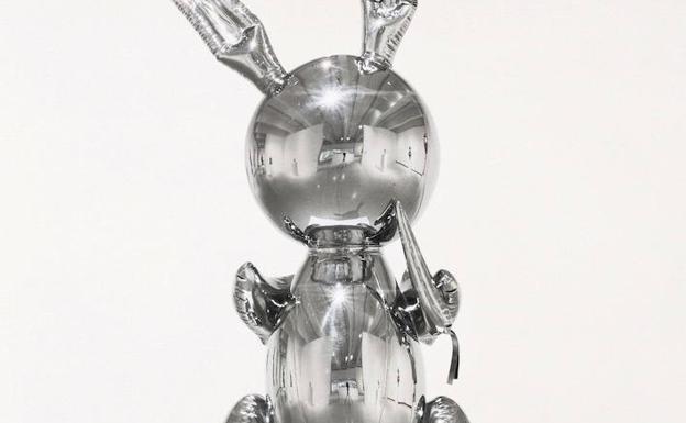 La obra 'Rabbit', de Jeff Koons, por la que se ha pagado 91,1 millones de dólares.
