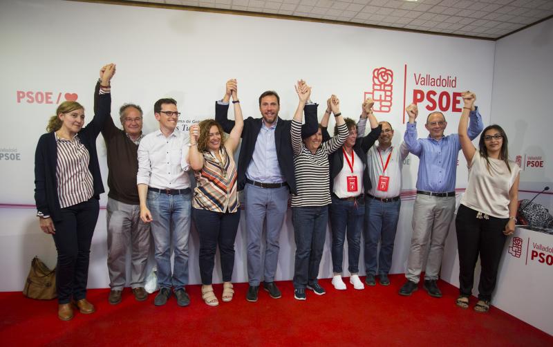 Fotos: Reacción de los candidatos a la Alcadía de Valladolid tras conocer los resultados