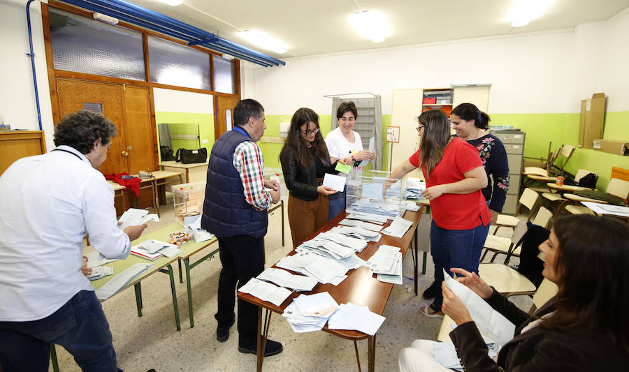 Fotos: Noche electoral en Palencia