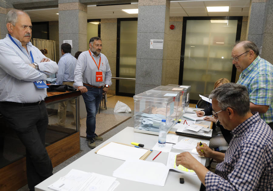 Fotos: Noche electoral en Palencia