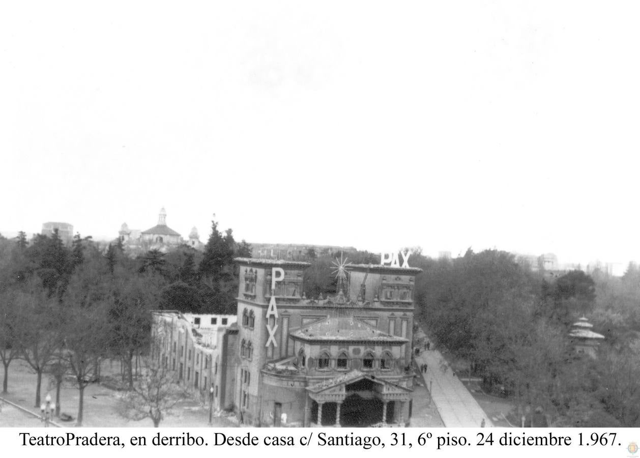 Denominado en un primer momento Salón Pradera, abrió sus puertas el 16 de septiembre de 1910 | Por su escenario desfilaron artistas de la talla de Estrellita Castro, Soledad Miralles y Amalia Molina | Cerró sus puertas en 1967 y se derribó al año siguiente para construir un hotel de lujo que nunca se haría realidad