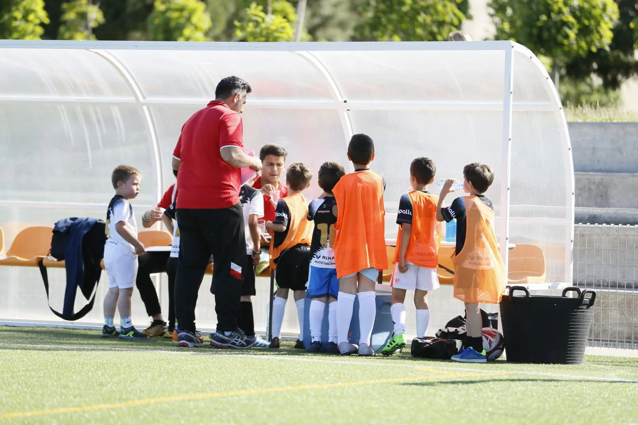 Fotos: Captaciones de cantera en Unionistas CF