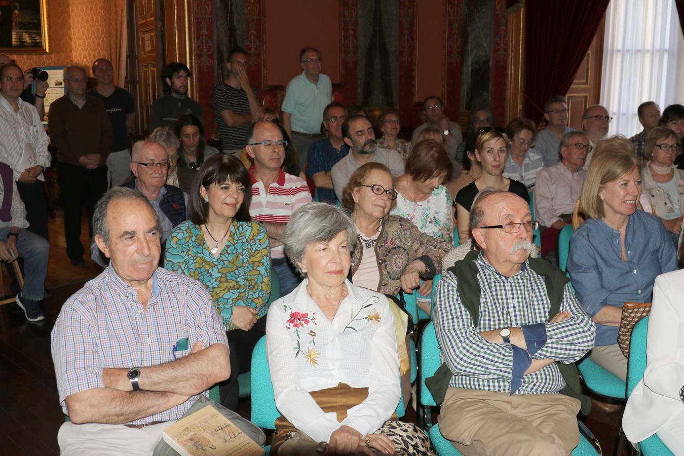 La escritora presentó su libro 'Imperiofobia y leyenda negra' en el Salón del Trono del Palacio Real