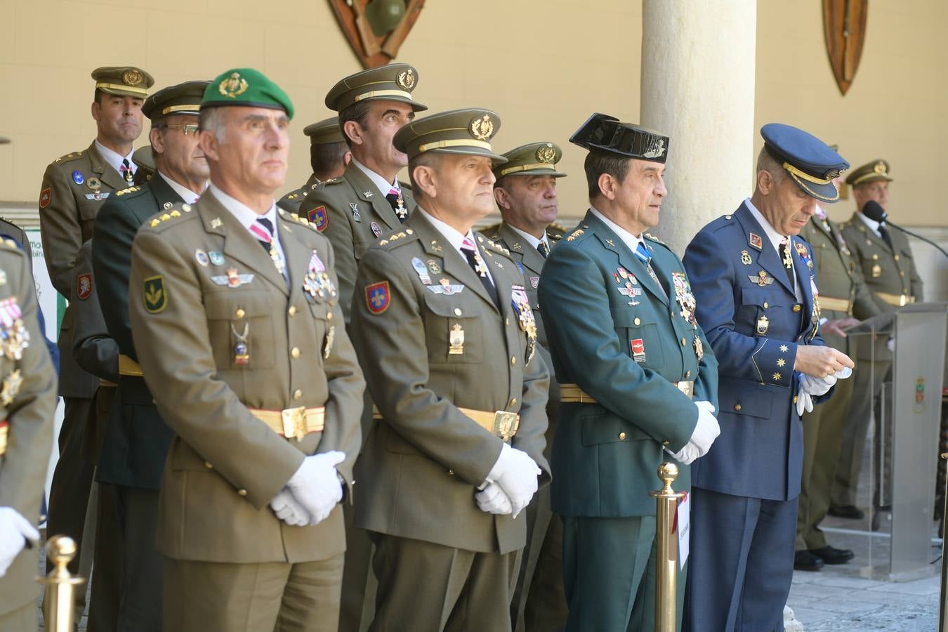 Fotos: Celebración de la festividad de San Fernando en el Palacio Real de Valladolid