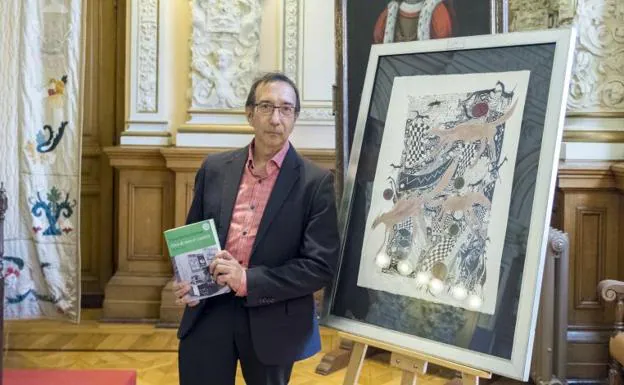 Tomás Sánchez Santiago, en la Casa Consistorial de Valladolid.