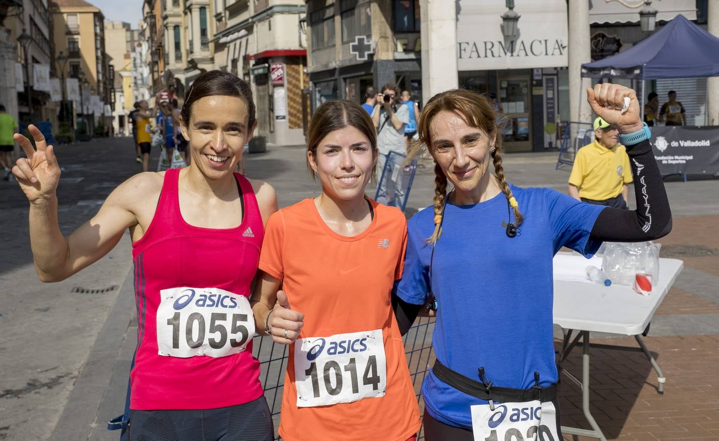 Fotos: Carrera popular en la Plaza Mayor