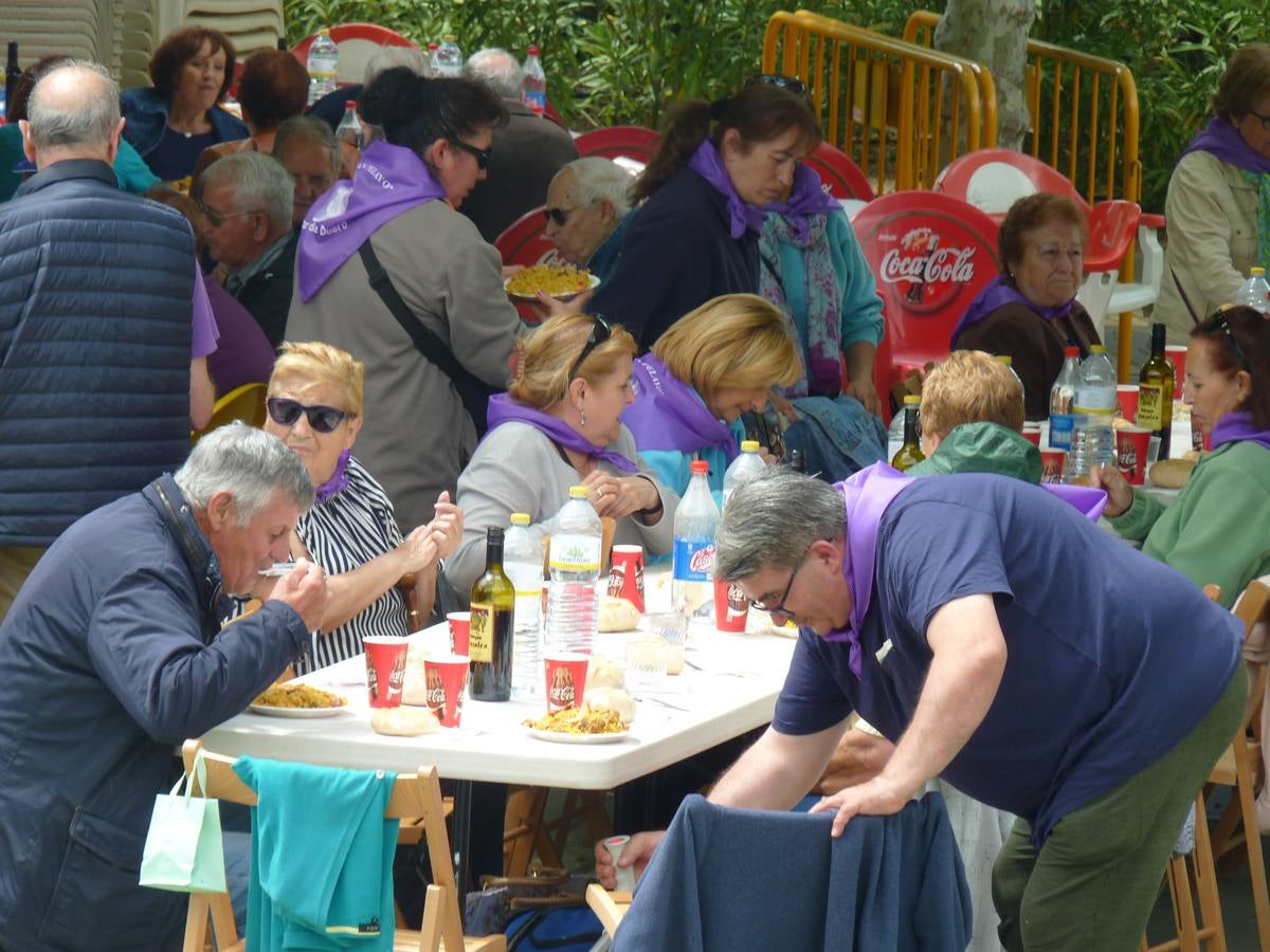 Es la edición número 26 de una cita que, todas las primaveras, reúne a cientos de mayores (en esta, 609) en una cita festiva que, además, sirve para reivindicar el papel que juegan los mayores en el medio rural