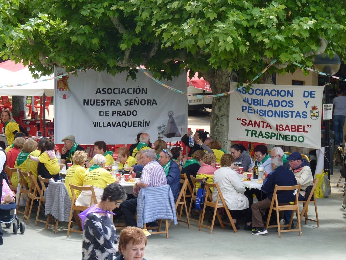 Es la edición número 26 de una cita que, todas las primaveras, reúne a cientos de mayores (en esta, 609) en una cita festiva que, además, sirve para reivindicar el papel que juegan los mayores en el medio rural