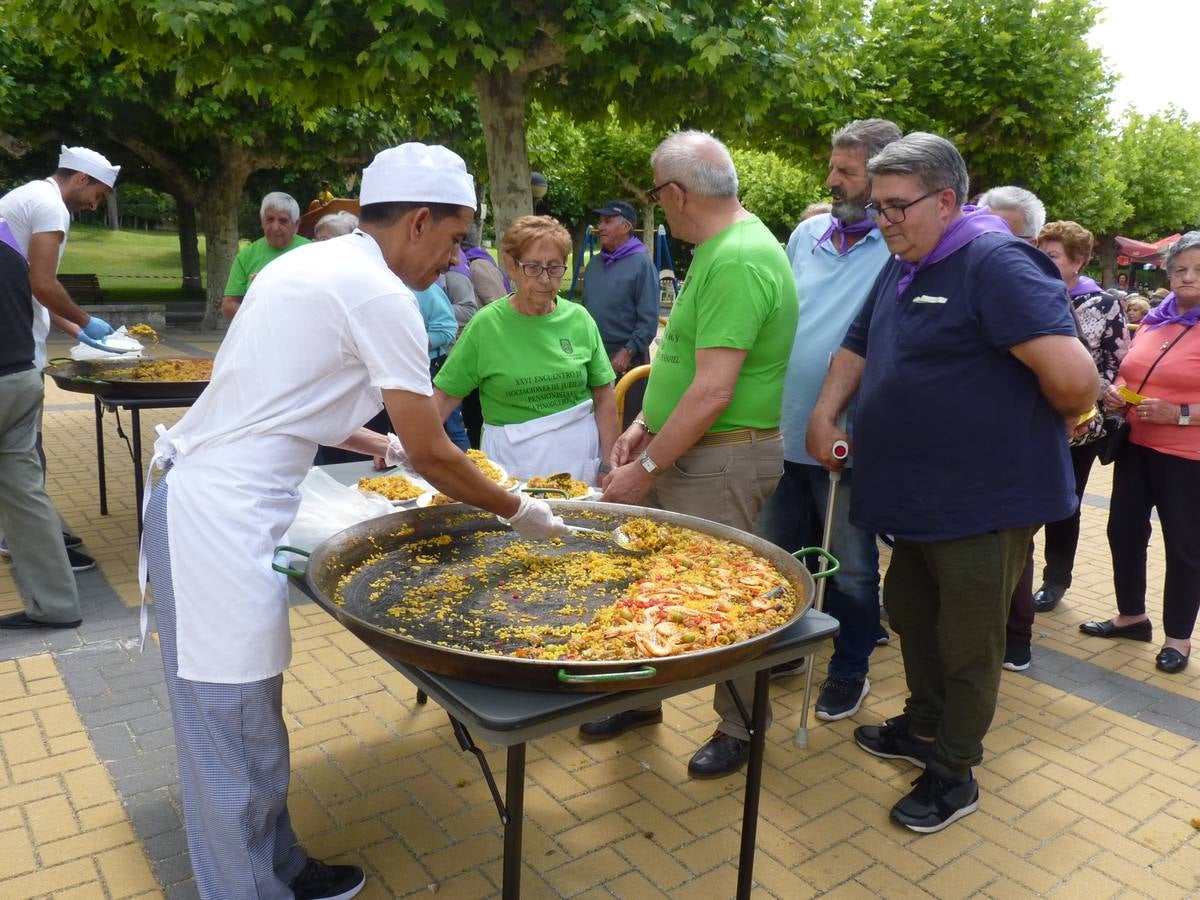 Es la edición número 26 de una cita que, todas las primaveras, reúne a cientos de mayores (en esta, 609) en una cita festiva que, además, sirve para reivindicar el papel que juegan los mayores en el medio rural