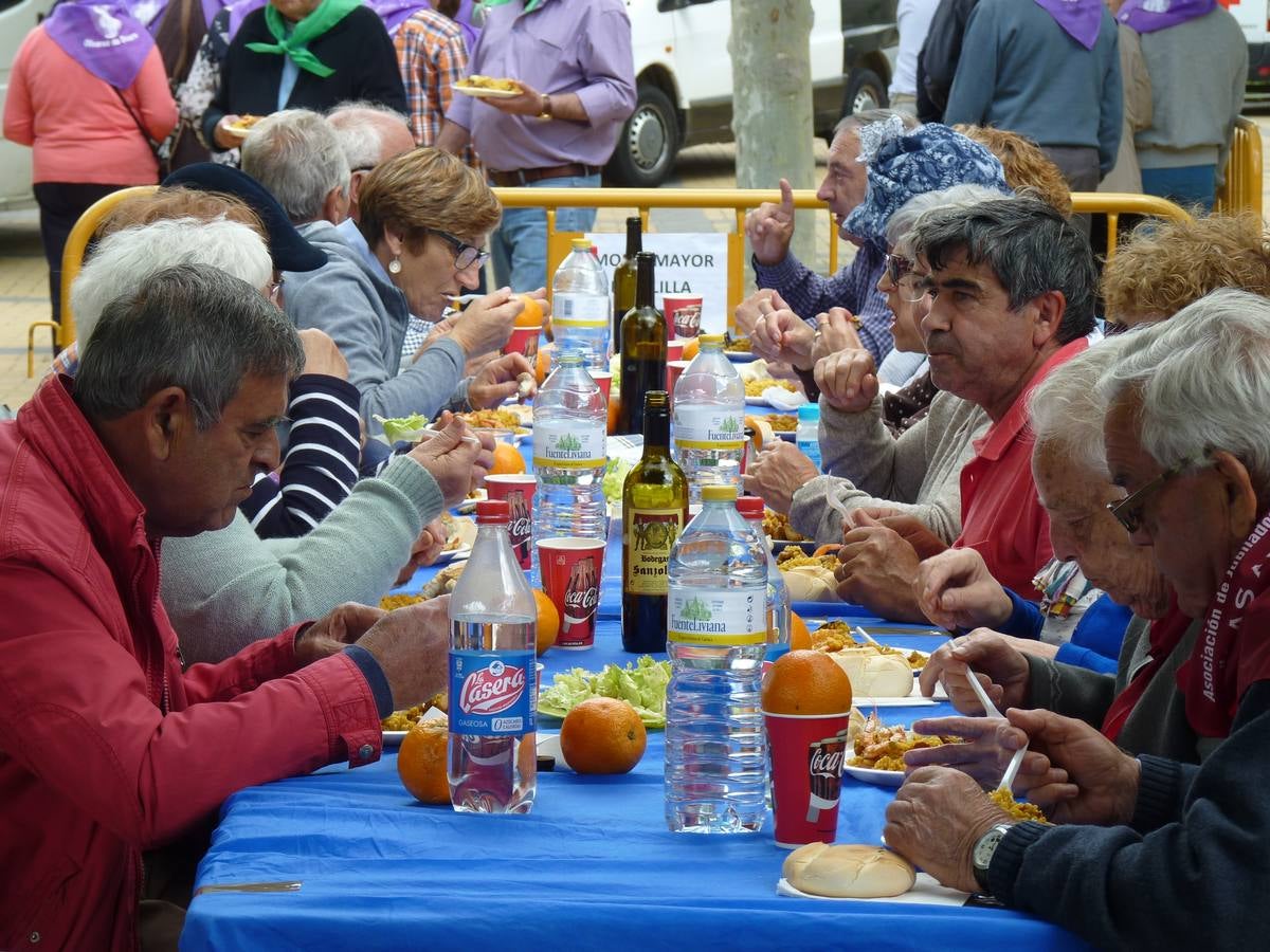 Es la edición número 26 de una cita que, todas las primaveras, reúne a cientos de mayores (en esta, 609) en una cita festiva que, además, sirve para reivindicar el papel que juegan los mayores en el medio rural