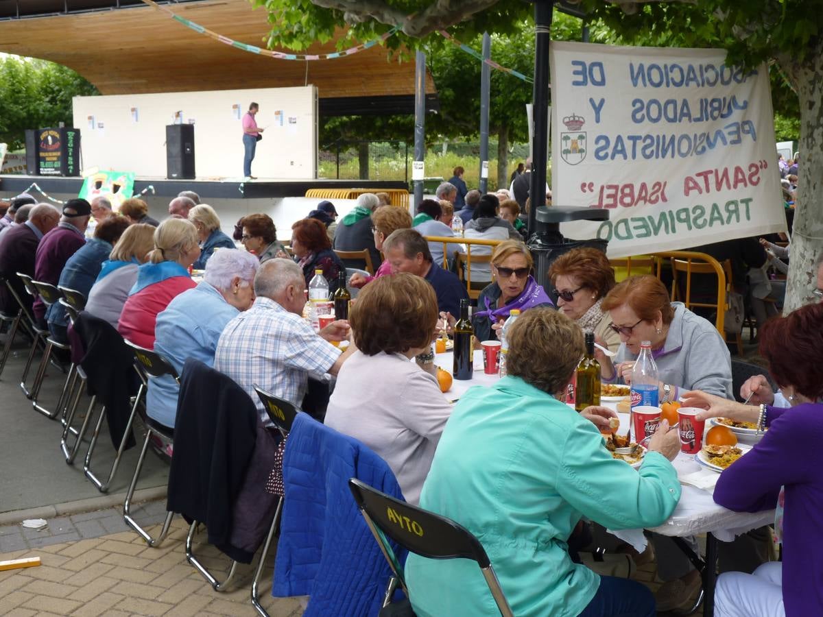 Es la edición número 26 de una cita que, todas las primaveras, reúne a cientos de mayores (en esta, 609) en una cita festiva que, además, sirve para reivindicar el papel que juegan los mayores en el medio rural