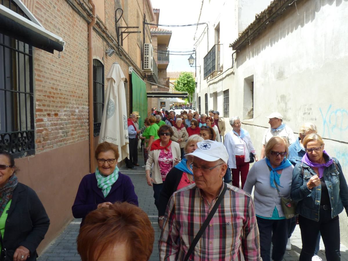 Es la edición número 26 de una cita que, todas las primaveras, reúne a cientos de mayores (en esta, 609) en una cita festiva que, además, sirve para reivindicar el papel que juegan los mayores en el medio rural