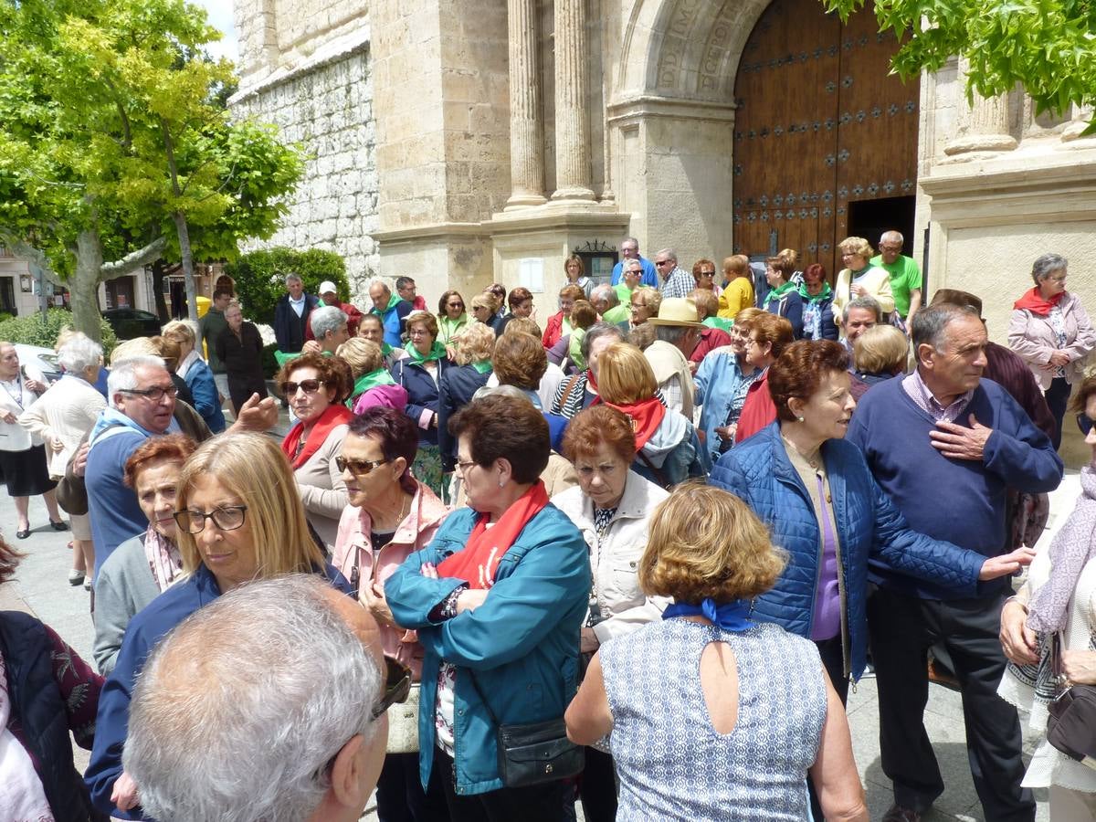 Es la edición número 26 de una cita que, todas las primaveras, reúne a cientos de mayores (en esta, 609) en una cita festiva que, además, sirve para reivindicar el papel que juegan los mayores en el medio rural