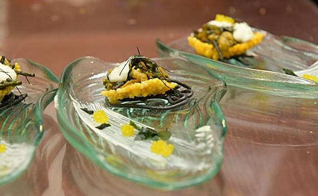 Una de las tapas a cocurso. 