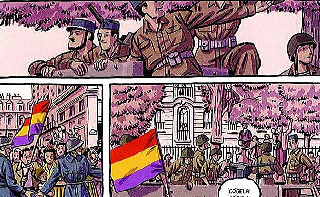 Viñetas del cómic de Paco Roca. 