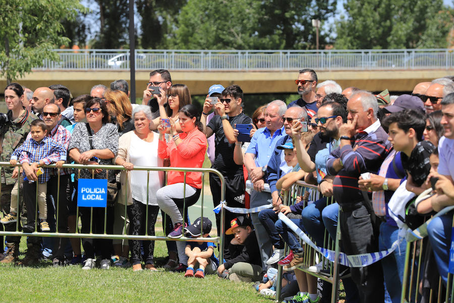 Fotos: Exhibición militar en Salamanca en el día de las Fuerzas Armadas (1/2)