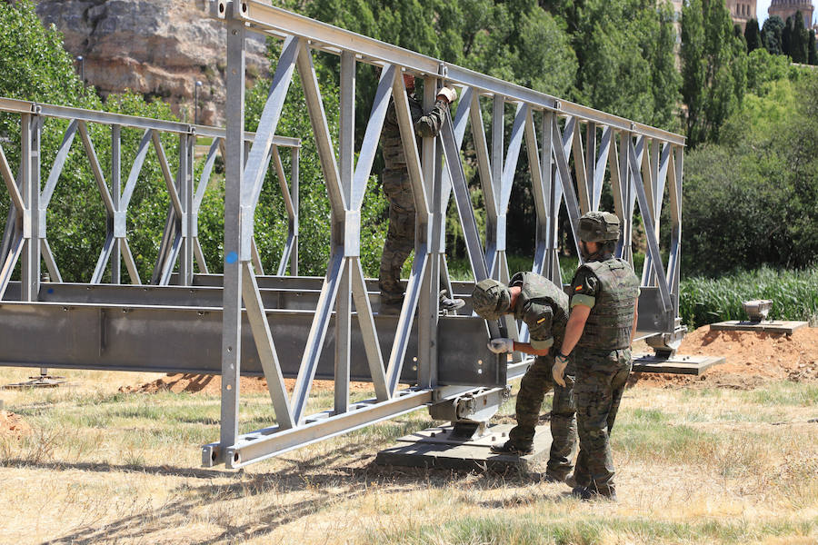 Fotos: Exhibición militar en Salamanca en el día de las Fuerzas Armadas (2/2)