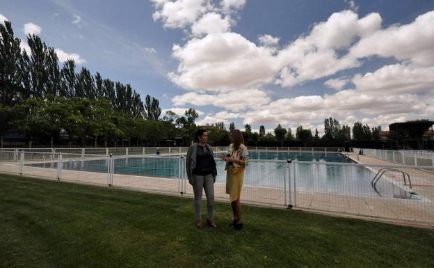 Las piscinas de Santa Marta de Tormes tras las reformas realizadas.