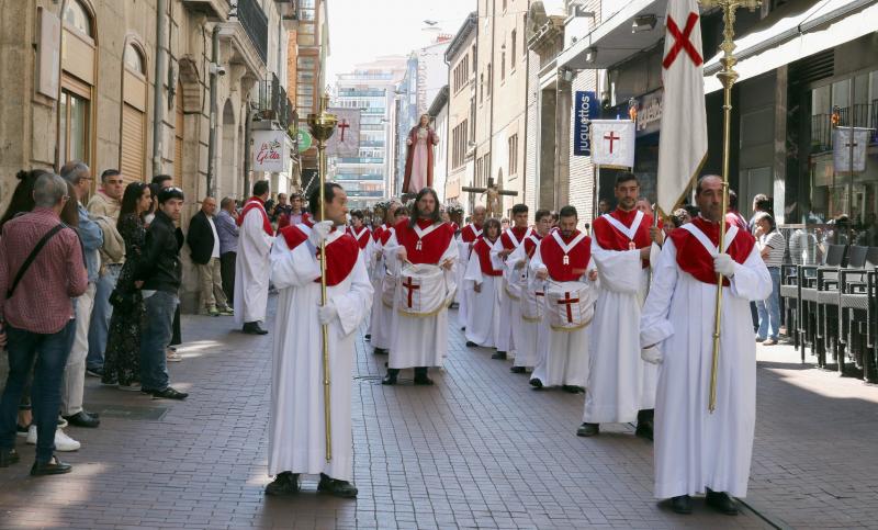 Fotos: Procesión de la Virgen de la Alegría en Valladolid