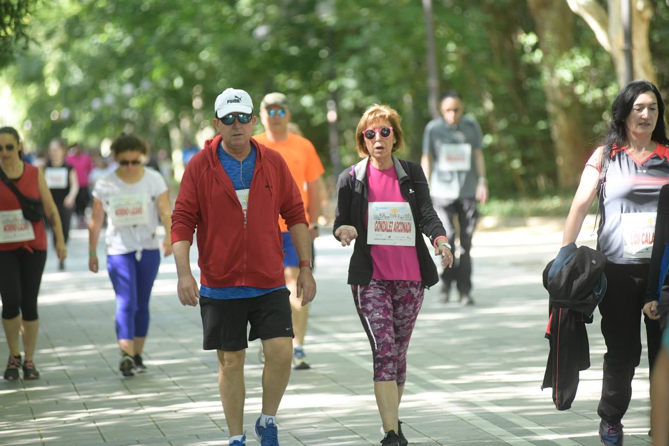 Más de 1.500 personas se han inscrito en esta marcha popular organizada de manera conjunta por El Norte de Castilla y por la Federación de Atletismo de Castilla y León con el espíritu de recorrer los algo más de cinco kilómetros del trazado por las calles más emblemáticas de la ciudad