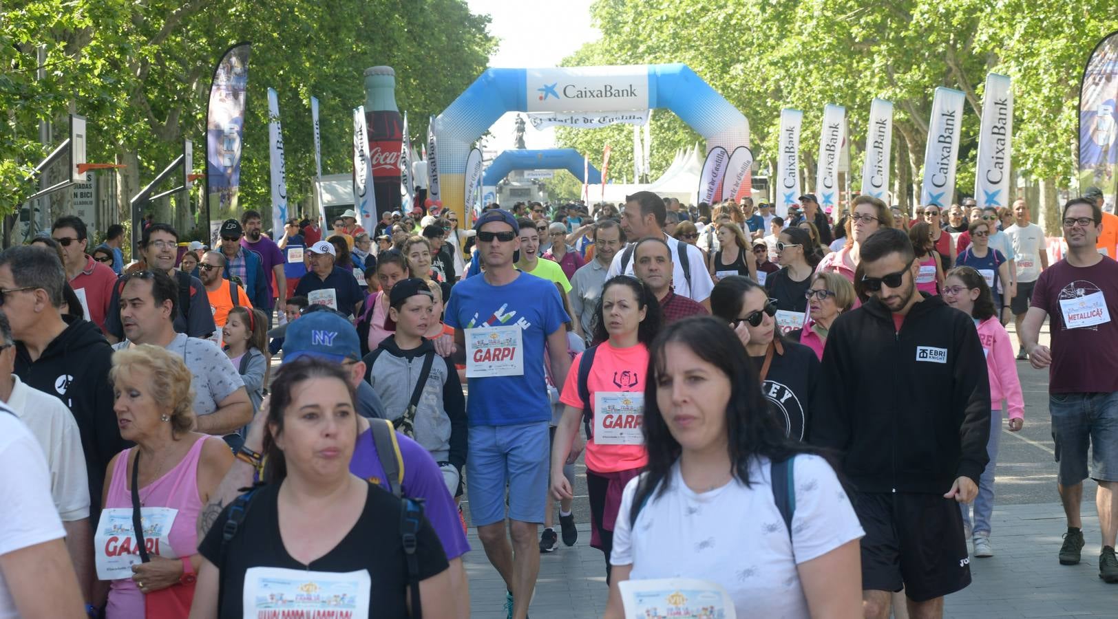 Más de 1.500 personas se han inscrito en esta marcha popular organizada de manera conjunta por El Norte de Castilla y por la Federación de Atletismo de Castilla y León con el espíritu de recorrer los algo más de cinco kilómetros del trazado por las calles más emblemáticas de la ciudad 