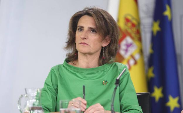 La ministra de Transición Ecológica, Teresa Ribera.