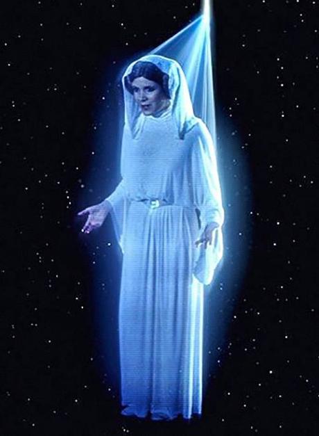 Imagen - Leia. El holograma galáctico.