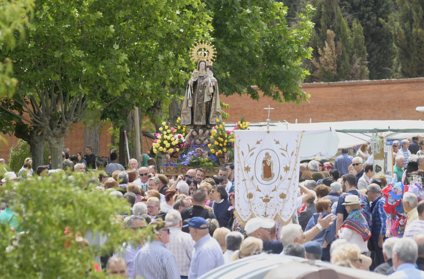 Fotos: Romería de la Virgen del Carmen de Extramuros en Valladolid