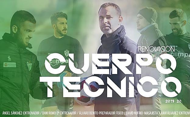 El CD Guijuelo anuncia la renovación del cuerpo técnico y el adiós de Ángel Marcos de la dirección deportiva