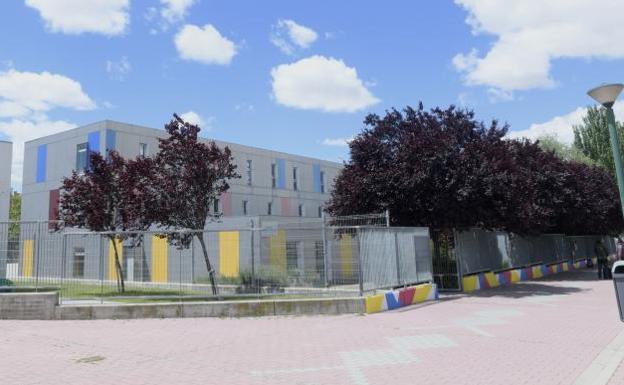 Exterior del colegio Parque Alameda de la capital vallisoletana. 