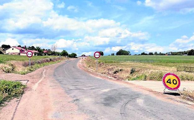 Estado actual de la carretera. 