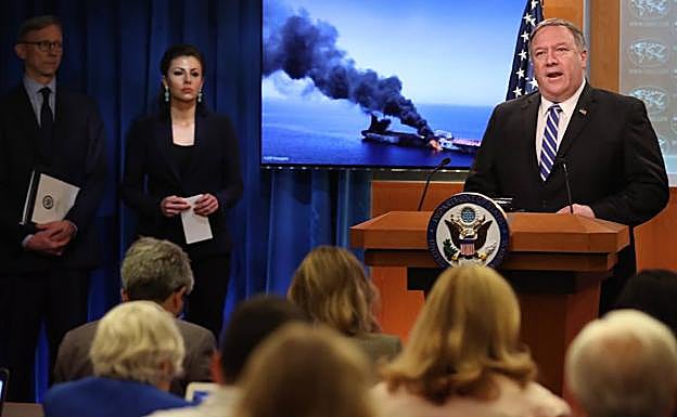 Pompeo explica que Washington tiene la certeza de que el régimen de los ayatolás está detrás de los ataques.