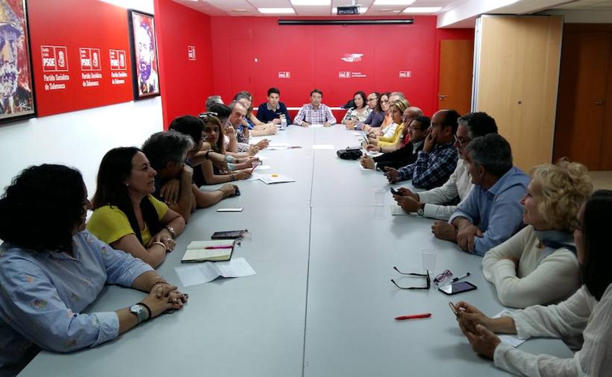 Reunión de la Ejecutiva Provincial del PSOE: