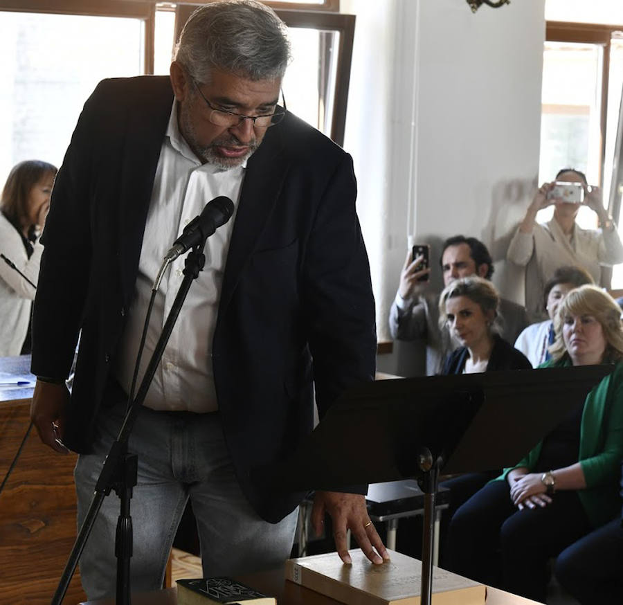 Fotos: Javier Figueredo nuevo alcalde de El Espinar